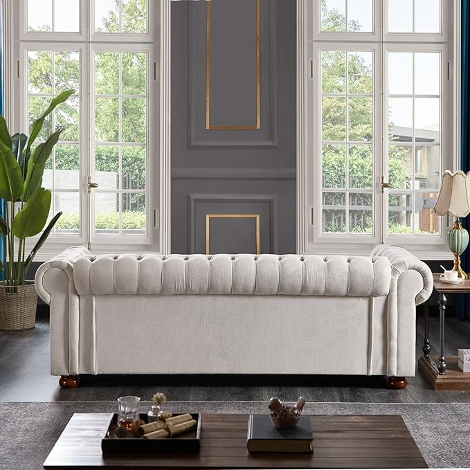 Luxe Grace Chesterfield Luxo Sofa For LivingRoom